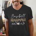 Baseball Mawmaw Leopard Baseball Heart Men's V-Neck T-Shirt Baseball Mawmaw Leopard Baseball Heart Men's V-Neck T-Shirt