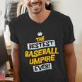 Best Baseball Umpire Job Occupation Men's V-Neck T-Shirt