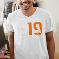 Retro San Diego 619 Vintage 90's Baseball Sports Style Lover Men's V-Neck T-Shirt
