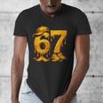 67 Brain Rot Meme Baseball Ice Cream Drip For Kids & Teens Men's V-Neck T-Shirt 67 Brain Rot Meme Baseball Ice Cream Drip For Kids & Teens Men's V-Neck T-Shirt