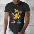 Banana Baseball Drip Men's V-Neck T-Shirt Banana Baseball Drip Men's V-Neck T-Shirt