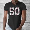Baseball 1976 50th Birthday Vintage 50 Years Old Retro Men's V-Neck T-Shirt Baseball 1976 50th Birthday Vintage 50 Years Old Retro Men's V-Neck T-Shirt