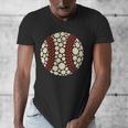Happy Dot Day Baseball Colorful Polka Dots Boy And Youth Men's V-Neck T-Shirt Happy Dot Day Baseball Colorful Polka Dots Boy And Youth Men's V-Neck T-Shirt