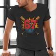 67 Sports Meme – Baseball Bats Number 6 7 Men's V-Neck T-Shirt 67 Sports Meme – Baseball Bats Number 6 7 Men's V-Neck T-Shirt