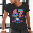 Baseball Drip Number 67 Player 67Th Birthday Baseball Meme Men's V-Neck T-Shirt Baseball Drip Number 67 Player 67Th Birthday Baseball Meme Men's V-Neck T-Shirt