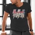 Baseball Mama Lightning Bolt Checkered Varsity Mother's Day Men's V-Neck T-Shirt Baseball Mama Lightning Bolt Checkered Varsity Mother's Day Men's V-Neck T-Shirt
