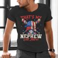 That's My Nephew Out There Baseball Cream Drip Crossed Bat Men's V-Neck T-Shirt That's My Nephew Out There Baseball Cream Drip Crossed Bat Men's V-Neck T-Shirt