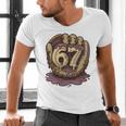 67 Ice Cream Drip Six Seven Baseball Premium Tri-Blend Men's V-Neck T-Shirt