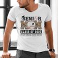 Baseball Senior Class Of 2027 Senior 2027 Graduation Women Men's V-Neck T-Shirt Baseball Senior Class Of 2027 Senior 2027 Graduation Women Men's V-Neck T-Shirt