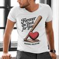 Baseball Valentine Forever On Deck For You Tee Men's V-Neck T-Shirt