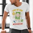Hobby Trading Card Parody Humor 11 Baseball Cards Collector Premium Men's V-Neck T-Shirt