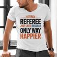 Retired Basketball Referee For Baseball Refs Men's V-Neck T-Shirt