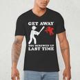 Baseball Anti Valentine Humor Cupid Joke Men Women Men's V-Neck T-Shirt