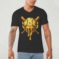 Baseball Drip Ice Cream Camo Cool Men's V-Neck T-Shirt Baseball Drip Ice Cream Camo Cool Men's V-Neck T-Shirt