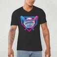 Respect The Drip Baseball Ice Cream For Kids Boys Youth Men's V-Neck T-Shirt Respect The Drip Baseball Ice Cream For Kids Boys Youth Men's V-Neck T-Shirt