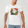 Baseball Christmas Scoreboard Celebration Premium Tri-Blend Men's V-Neck T-Shirt Baseball Christmas Scoreboard Celebration Premium Tri-Blend Men's V-Neck T-Shirt