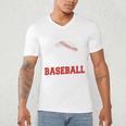 Proud Sister Of A Baseball Senior Class Of 2026 Graduation Men's V-Neck T-Shirt
