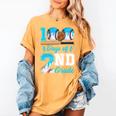 100 Days Of 2nd Grade Baseball 100th Day Of School Boys Kids Women's Comfort Colors T-Shirt Mustard 100 Days Of 2nd Grade Baseball 100th Day Of School Boys Kids Women's Comfort Colors T-Shirt Mustard