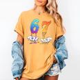 6 7 Six Seven Meme Hands Ice Cream Baseball Drip Boy Girl Women's Comfort Colors T-Shirt Mustard