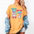 Now Im 6 Next Year I'Ll Be 7 Baseball Ice Cream Drip 67 Meme Women's Comfort Colors T-Shirt Mustard Now Im 6 Next Year I'Ll Be 7 Baseball Ice Cream Drip 67 Meme Women's Comfort Colors T-Shirt Mustard