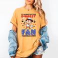 Always Your Biggest Fan Baseball Mom Women's Comfort Colors T-Shirt Mustard Always Your Biggest Fan Baseball Mom Women's Comfort Colors T-Shirt Mustard