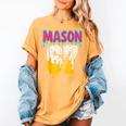 Baseball 6 7 Ice Cream Drip Number 67 Six Seven Meme Women's Comfort Colors T-Shirt Mustard