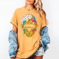 Baseball Drip For Boys Ice Cream Drip Youth Boys Catcher's Women's Comfort Colors T-Shirt Mustard Baseball Drip For Boys Ice Cream Drip Youth Boys Catcher's Women's Comfort Colors T-Shirt Mustard