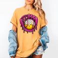 Baseball Drip Pink Glove Respect The Drip Youth Boys Girls Women's Comfort Colors T-Shirt Mustard Baseball Drip Pink Glove Respect The Drip Youth Boys Girls Women's Comfort Colors T-Shirt Mustard