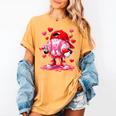 Baseball Drip Valentine Sports Vday Ice Cream Drip Heart Women's Comfort Colors T-Shirt Mustard Baseball Drip Valentine Sports Vday Ice Cream Drip Heart Women's Comfort Colors T-Shirt Mustard