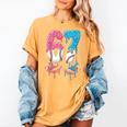 Baseball Ice Cream Drip 67 Hands Six Seven Boys Women's Comfort Colors T-Shirt Mustard Baseball Ice Cream Drip 67 Hands Six Seven Boys Women's Comfort Colors T-Shirt Mustard