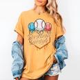 Baseball Lifestyle Baseball Lover Player Baseballer Women's Comfort Colors T-Shirt Mustard