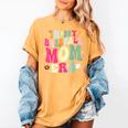 In My Baseball Mom Era Baseball Mama Women's Comfort Colors T-Shirt Mustard