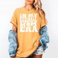 In My Baseball Mom Era Retro Groovy Baseball Women's Comfort Colors T-Shirt Mustard In My Baseball Mom Era Retro Groovy Baseball Women's Comfort Colors T-Shirt Mustard