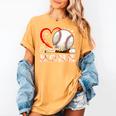 Baseball Nona Family Matching Cute Baseball Lover Women's Comfort Colors T-Shirt Mustard Baseball Nona Family Matching Cute Baseball Lover Women's Comfort Colors T-Shirt Mustard