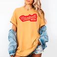 Baseball Softball Baseball Mom Baseball Women's Comfort Colors T-Shirt Mustard Baseball Softball Baseball Mom Baseball Women's Comfort Colors T-Shirt Mustard