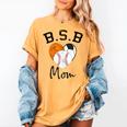 Basketball Soccer Baseball Mom For Women Women's Comfort Colors T-Shirt Mustard