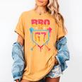 Bro I’m 67 Baseball Drip Number 67 Player 67th Birthday Women's Comfort Colors T-Shirt Mustard