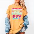 Brother Of The Birthday Boy Ice Cream Baseball Family Party Women's Comfort Colors T-Shirt Mustard