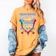 Bruh It's My 100 Days Of School Baseball Ice Cream Drip Boys Women's Comfort Colors T-Shirt Mustard
