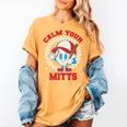 Calm Your Mitts Baseball Mom Mother's Day Softball Mom Premium Women's Comfort Colors T-Shirt Mustard Calm Your Mitts Baseball Mom Mother's Day Softball Mom Premium Women's Comfort Colors T-Shirt Mustard