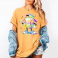 Cute Easter Baseball Ice Cream Boys Girls Kids Women's Comfort Colors T-Shirt Mustard