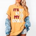 ITS In My DNA Baseball Sport Player Saying Women's Comfort Colors T-Shirt Mustard ITS In My DNA Baseball Sport Player Saying Women's Comfort Colors T-Shirt Mustard