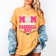 Just A Good Mom With A Baseball Bat Baseball Mom Women's Comfort Colors T-Shirt Mustard Just A Good Mom With A Baseball Bat Baseball Mom Women's Comfort Colors T-Shirt Mustard