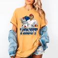 Mike Trout Los Angeles A MLB Baseball Players MLBMTR302N Women's Comfort Colors T-Shirt Mustard Mike Trout Los Angeles A MLB Baseball Players MLBMTR302N Women's Comfort Colors T-Shirt Mustard