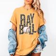 Play Ball Women Graphic Baseball Mom Baseball Women's Comfort Colors T-Shirt Mustard Play Ball Women Graphic Baseball Mom Baseball Women's Comfort Colors T-Shirt Mustard