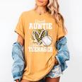 Proud Auntie Of An Official Teenager 13th Birthday Baseball Women's Comfort Colors T-Shirt Mustard Proud Auntie Of An Official Teenager 13th Birthday Baseball Women's Comfort Colors T-Shirt Mustard
