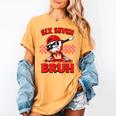 Six Seven 67 Bruh Baseball Valentine’s Day Teens Boys Kids Women's Comfort Colors T-Shirt Mustard Six Seven 67 Bruh Baseball Valentine’s Day Teens Boys Kids Women's Comfort Colors T-Shirt Mustard
