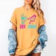 Six Seven 67 Meme Ice Cream Drip Baseball For Boy Kids Women's Comfort Colors T-Shirt Mustard Six Seven 67 Meme Ice Cream Drip Baseball For Boy Kids Women's Comfort Colors T-Shirt Mustard