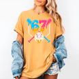 Six Seven Baseball Ice Cream Drip Cool 67 Gen Alpha Slang Women's Comfort Colors T-Shirt Mustard