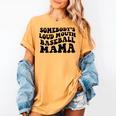 Somebody's Loud Mouth Baseball Mama Baseball Mom Women's Comfort Colors T-Shirt Mustard Somebody's Loud Mouth Baseball Mama Baseball Mom Women's Comfort Colors T-Shirt Mustard